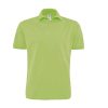 Polo Uomo Manica Corta in Piquè fine B&C BCPU422 verde lime