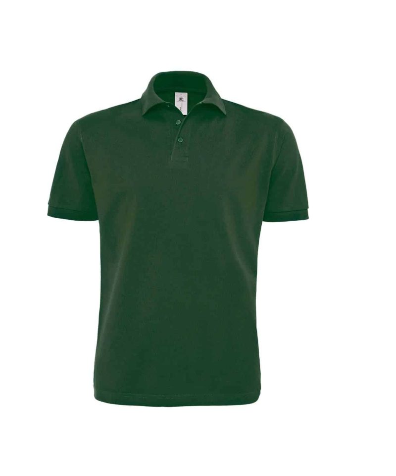 Polo Uomo Manica Corta BC Collection BCPU422 24 Polo Uomo Manica Corta in Piquè fine B&C BCPU422 verde bottiglia