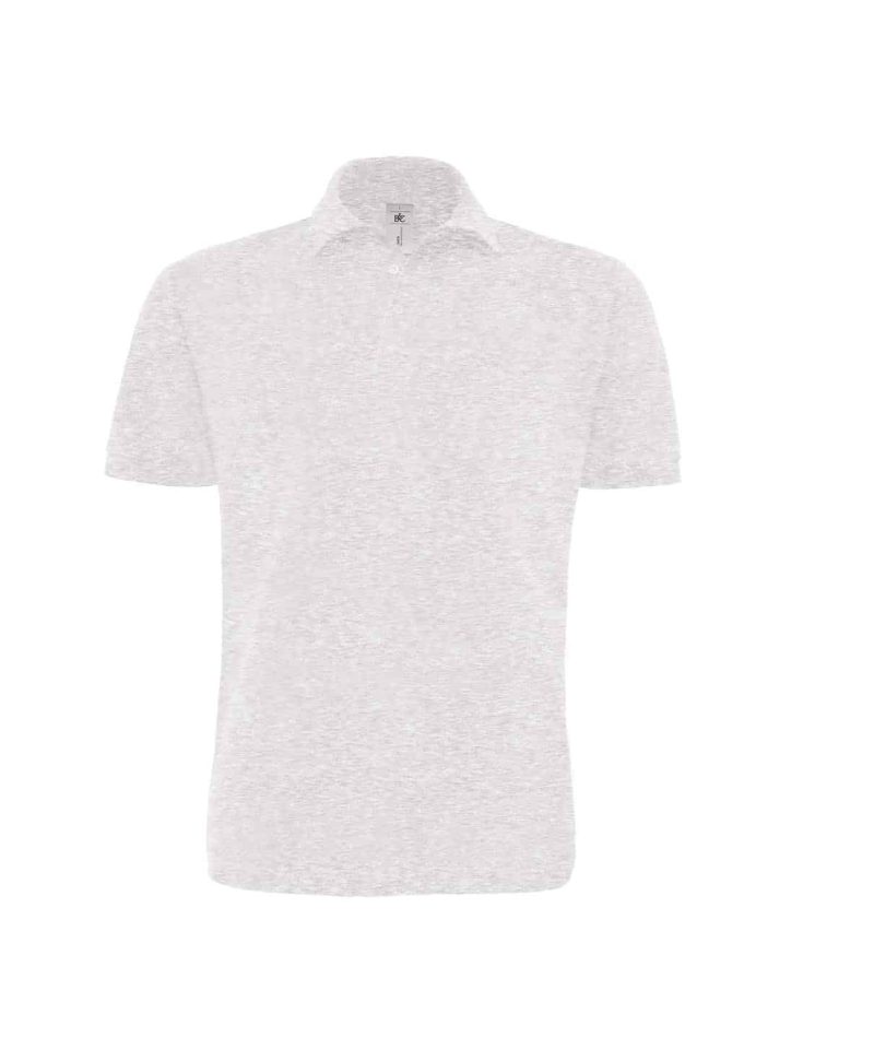 Polo Uomo Manica Corta BC Collection BCPU422 20 Polo Uomo Manica Corta in Piquè fine B&C BCPU422 grigio chiaro