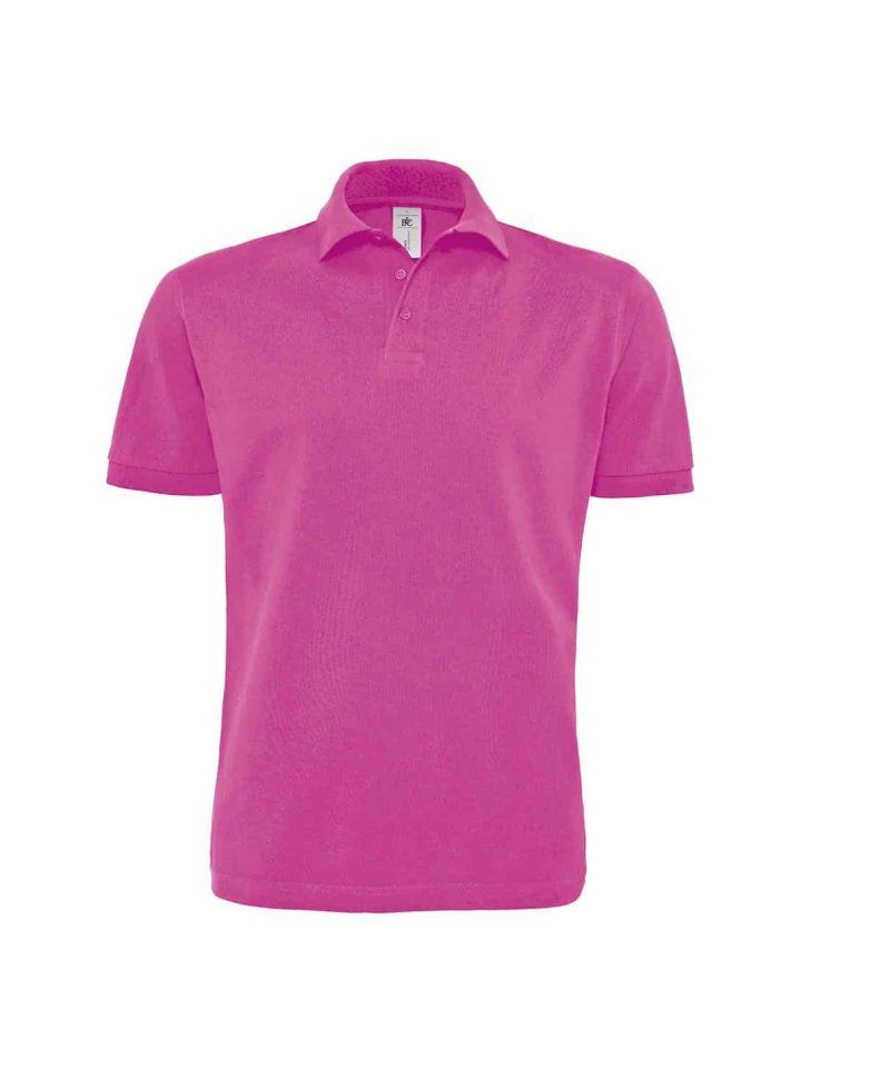Polo Uomo Manica Corta BC Collection BCPU422 23 Polo Uomo Manica Corta in Piquè fine B&C BCPU422 fucsia