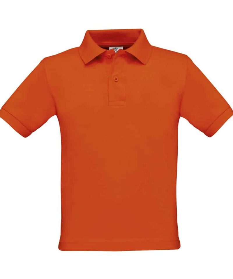 Polo Bambino Manica Corta Safran BCPK486 arancio