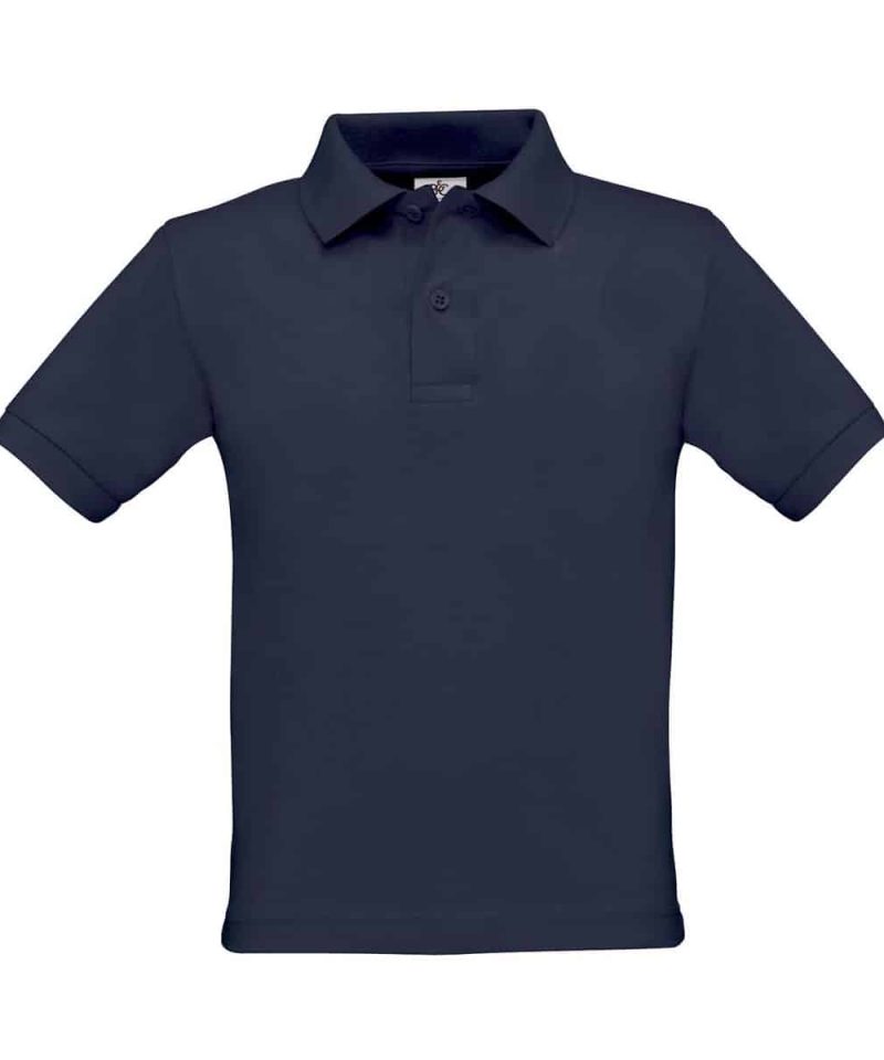 Polo Bambino Manica Corta Safran BCPK486 blu navy
