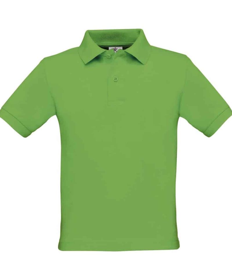 Polo Bambino Manica Corta Safran BCPK486 verde real