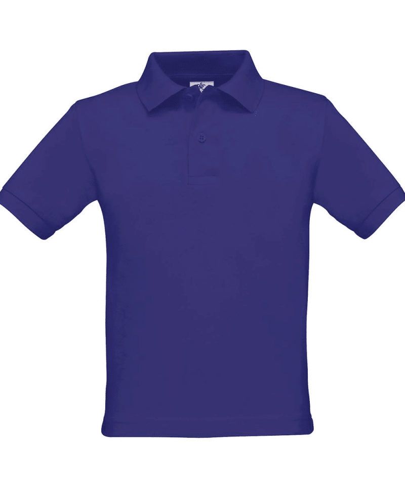 Polo Bambino Manica Corta Safran B&C Collection BCPK486 30 Polo Bambino Manica Corta Safran BCPK486 viola porpora