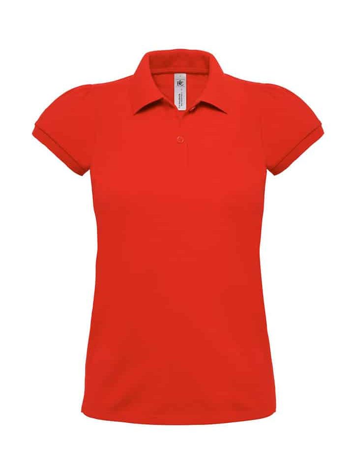 Polo Donna Manica Corta Arricciata BCPW460 25 Polo Donna Manica Corta Arricciata BCPW460 Arancione
