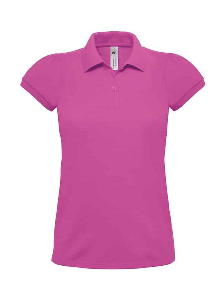 Polo Donna Manica Corta Arricciata BCPW460 20 Polo Donna Manica Corta Arricciata BCPW460 fucsiaPolo Donna Manica Corta Arricciata BCPW460 fucsia