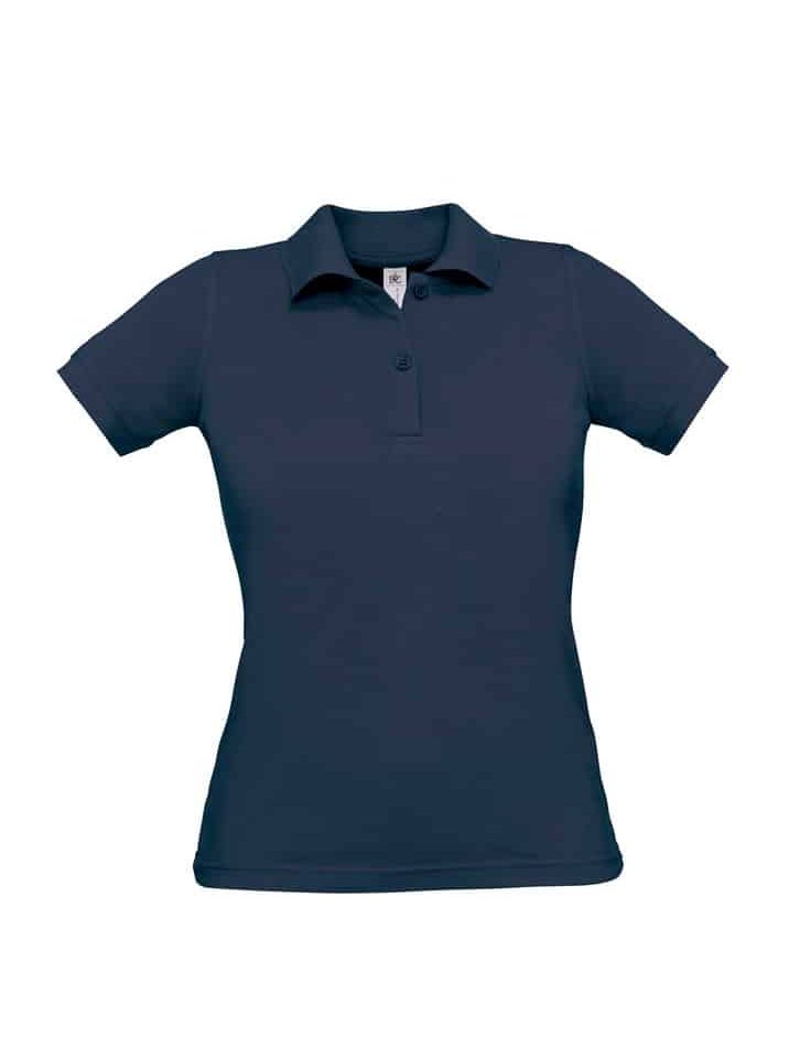 Polo Donna Manica Corta Safran Pure BC Collection BCPW455 37 Polo Donna Manica Corta Safran Pure BC Collection BCPW455 blu Navy