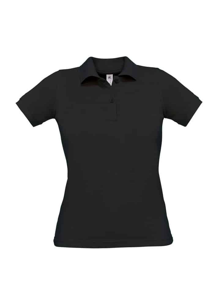 Polo Donna Manica Corta Safran Pure BC Collection BCPW455 41 Polo Donna Manica Corta Safran Pure BC Collection BCPW455 Nero