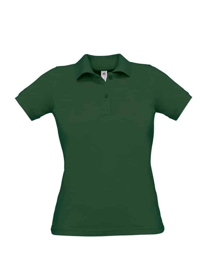 Polo Donna Manica Corta Safran Pure BC Collection BCPW455 33 Polo Donna Manica Corta Safran Pure BC Collection BCPW455 Verde bottiglia