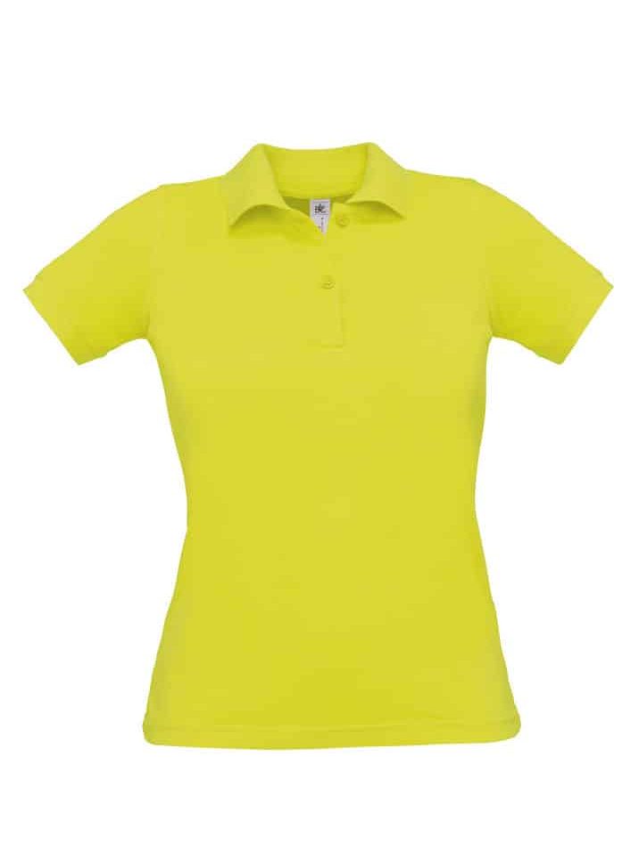 Polo Donna Manica Corta Safran Pure BC Collection BCPW455 29 Polo Donna Manica Corta Safran Pure BC Collection BCPW455 Verde Lime