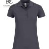 Polo Donna Longer Safran B&C Collection BCPW457 1 Polo-Donna-Manica-Corta-Safran-TimeLess-BCPW457