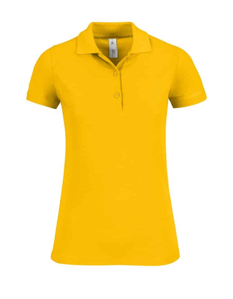 Polo Donna Longer Safran B&C Collection BCPW457 36 Polo Donna Longer Safran B&C Collection BCPW457 Giallo-Oro