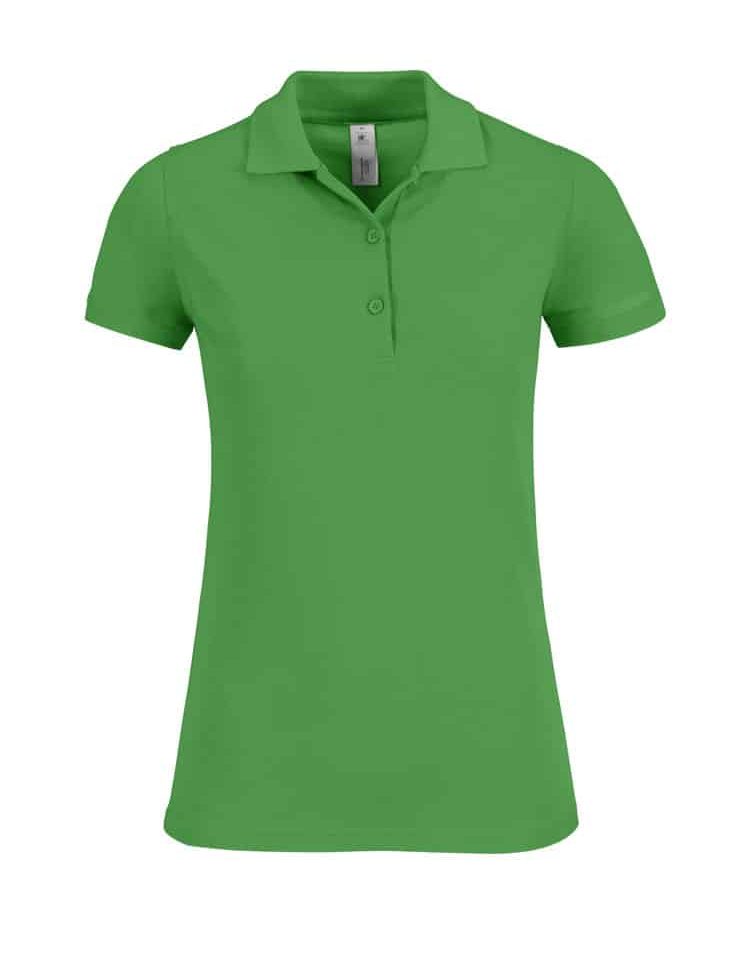 Polo Donna Longer Safran B&C Collection BCPW457 28 Polo Donna Longer Safran B&C Collection BCPW457 Verde Intenso