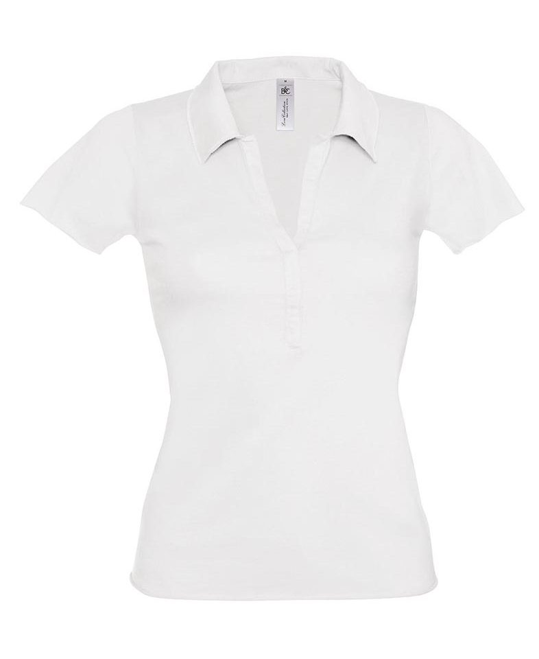 Polo Donna Moda Manica Corta in Jersey B&C Collection BCPWL08 7 Polo Donna Moda Manica Corta in Jersey BCPWL08