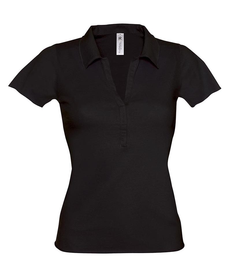 Polo Donna Moda Manica Corta in Jersey B&C Collection BCPWL08 9 Polo Donna Moda Manica Corta in Jersey BCPWL08