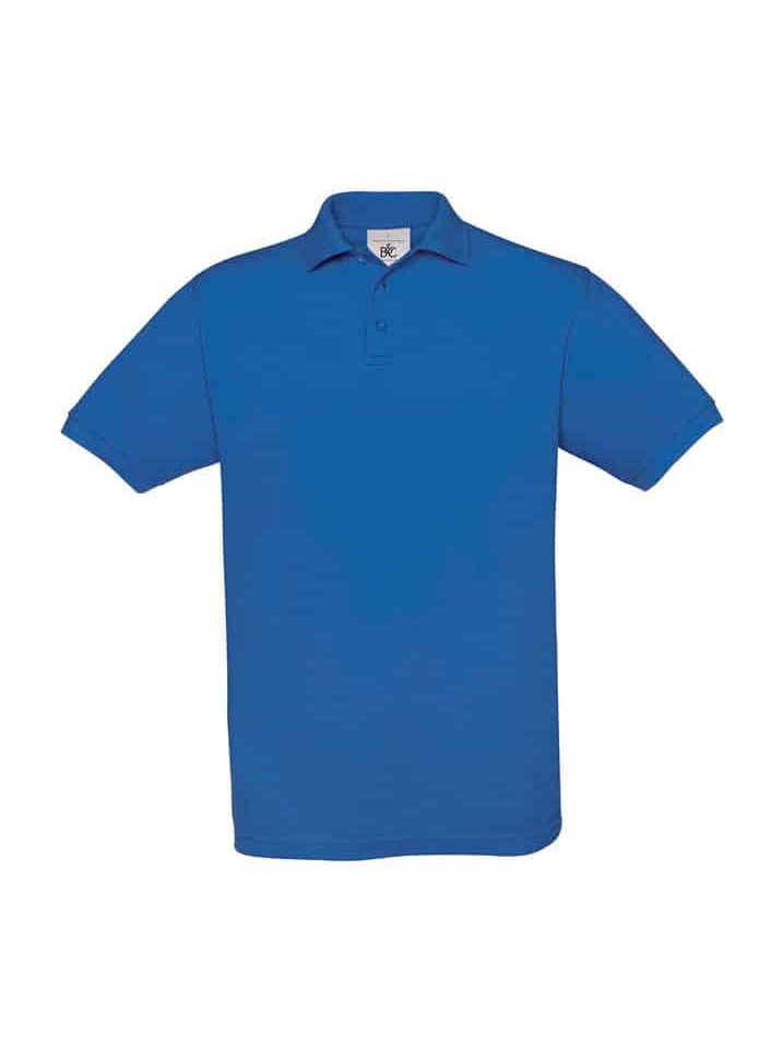 Polo Uomo Manica Corta Safran BC Collection BCPU409 42 Polo Uomo Manica Corta Piquet Safran BCPU409 Blu Royal