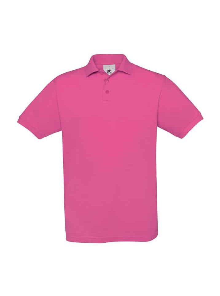 Polo Uomo Manica Corta Safran BC Collection BCPU409 40 Polo Uomo Manica Corta Piquet Safran BCPU409 Fuxia