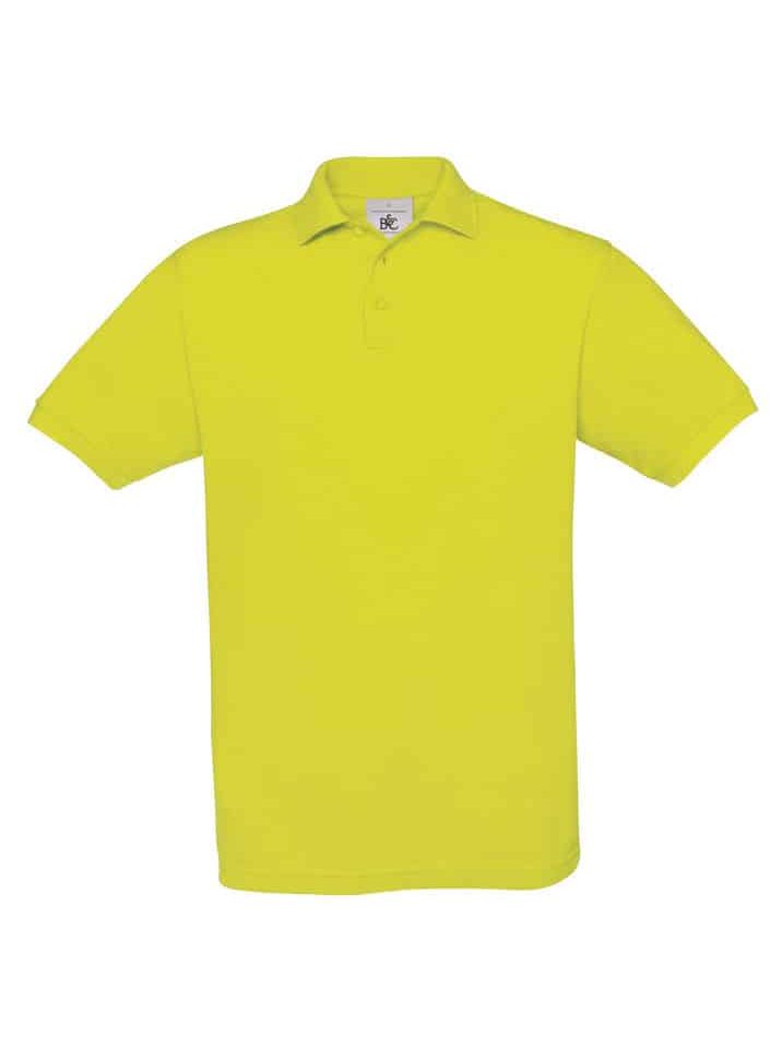 Polo Uomo Manica Corta Safran BC Collection BCPU409 49 Polo-Uomo-Manica-Corta-Piquet-Safran-BCPU409-Verde-Lime