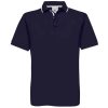 Polo Uomo Bicolore Manica Corta BC Collection BCPU413 1 Polo-Uomo-Manica-Corta-Riga-al-Collo-Safran-Sport-BCPU413-Blu-Navy-Bianco