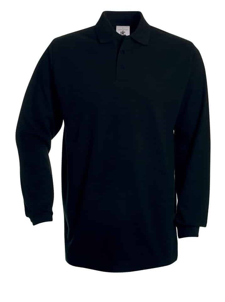Polo Uomo Manica Lunga Heavymill BC Collection BCPU423 11 Polo-uomo-Manica-Lunga-Heavymill-BCPU423-Nero