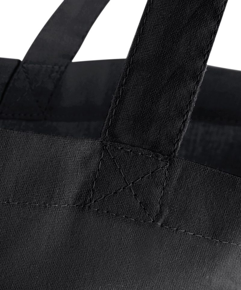 Shopper in Cotone 38x42cm Manici Corti Westford Mill W101S 23 Shopper in Cotone 38x42cm Manici Corti Westford Mill W101S Nero Cuciture