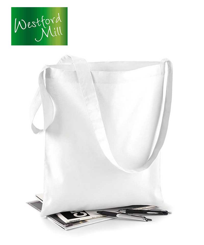 Shopper a Tracolla in cotone Westford Mill W107