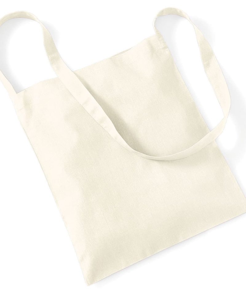 Shopper a Tracolla in cotone Westford Mill W107 8 Shopper a Tracolla in cotone Westford Mill W107 Naturale