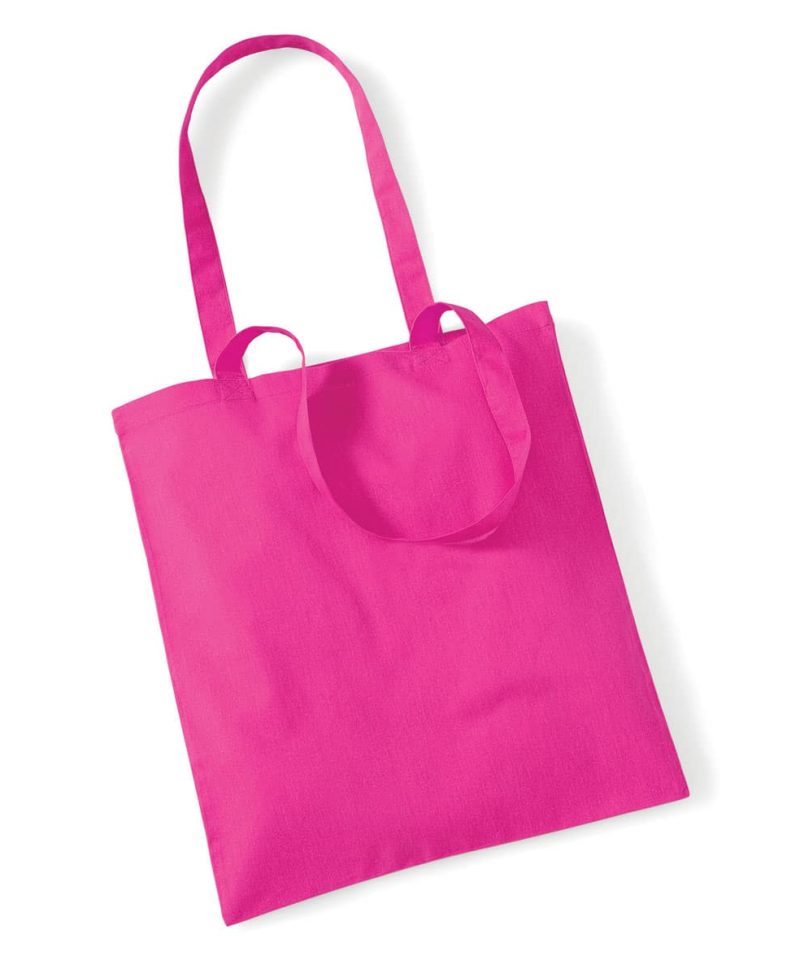 Shopper in cotone Manici Lunghi Westford Mill W101 58 Shopper in cotone Manici Lunghi W101 fuxia