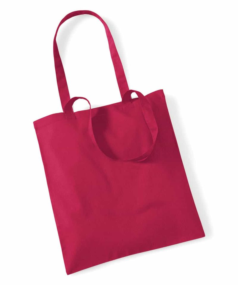 Shopper in cotone Manici Lunghi Westford Mill W101 57 Shopper in cotone Manici Lunghi W101 mirtillo