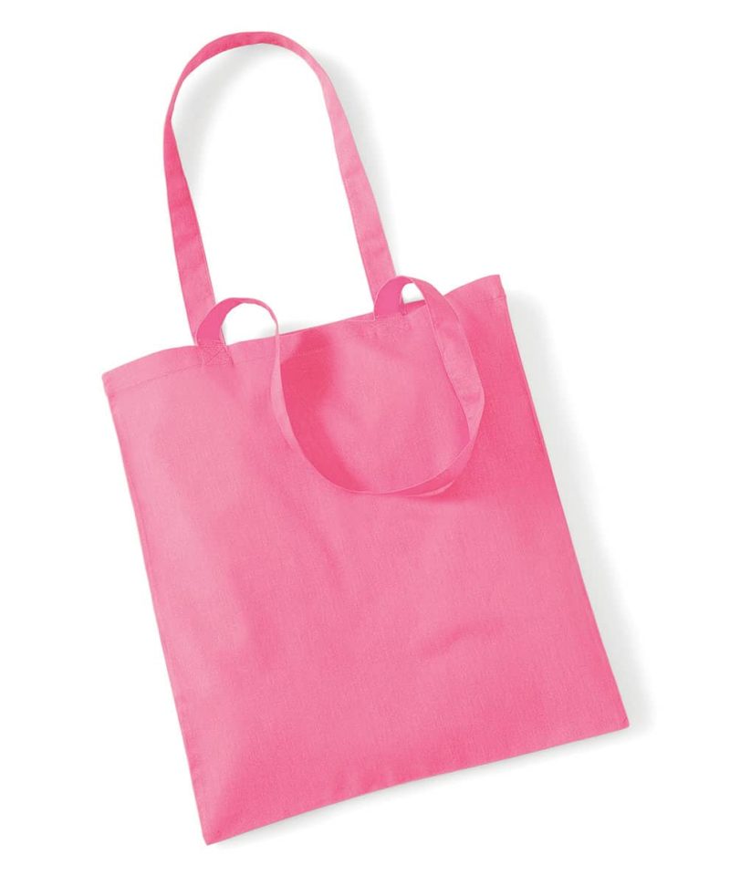 Shopper in cotone Manici Lunghi Westford Mill W101 74 Shopper in cotone Manici Lunghi W101 rosa intenso