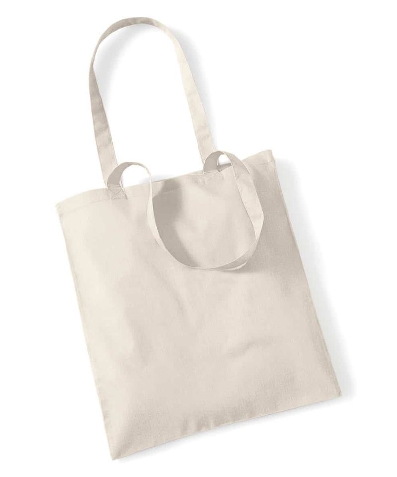 Shopper in cotone Manici Lunghi Westford Mill W101 69 Shopper in cotone Manici Lunghi W101 sabbia