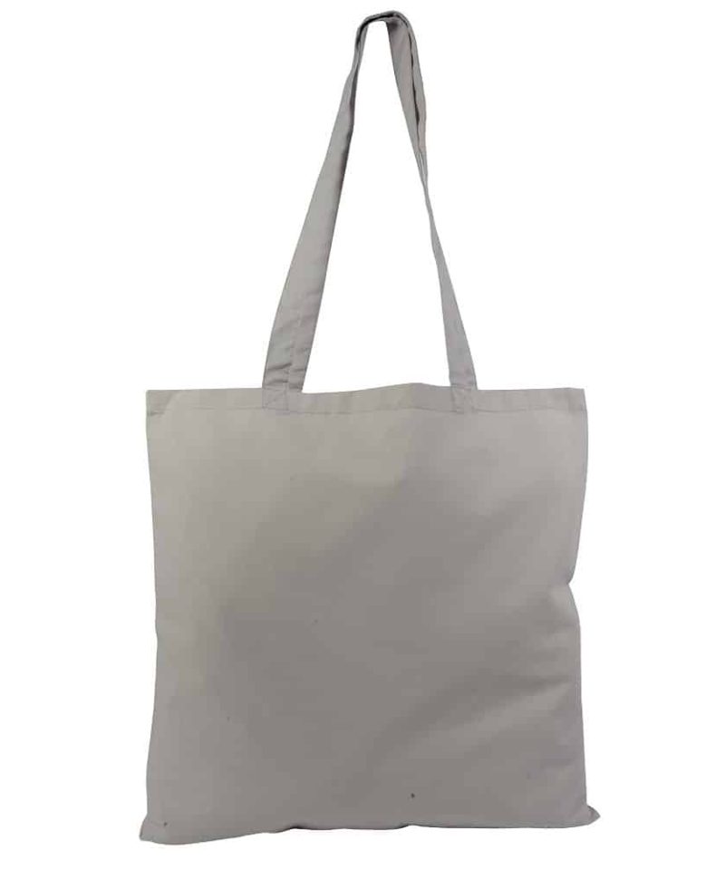 Shopper in cotone manici lunghi 15145 30 Shopper in cotone manici Lunghi 15145 Grigio
