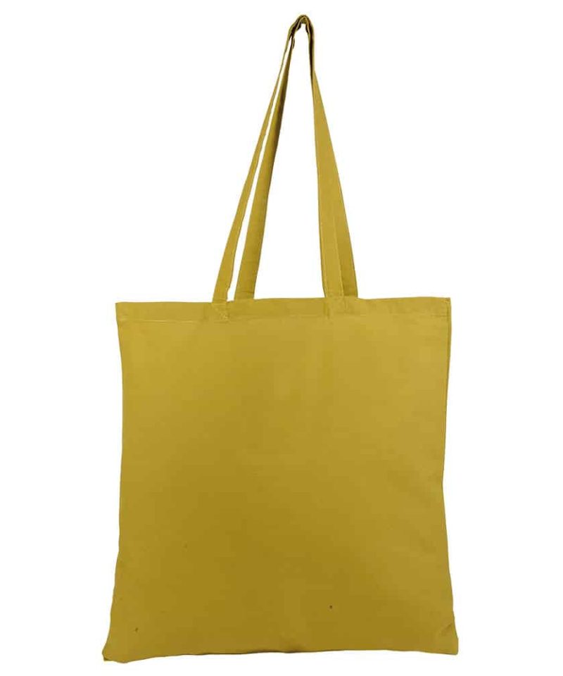 Shopper in cotone manici Lunghi 15145 Verde Oliva