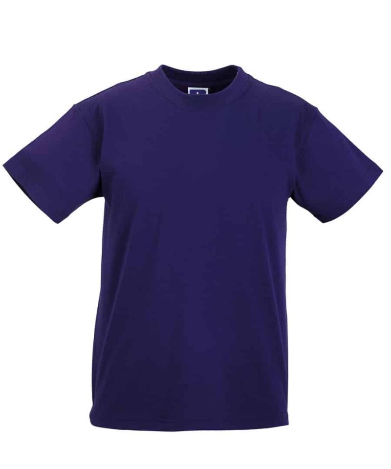 T shirt Bambino Manica Corta JE150B Viola