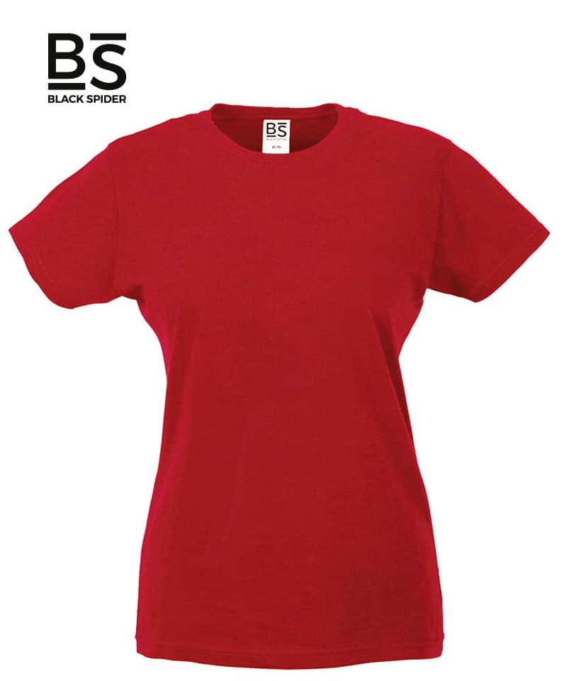 T-shirt-Donna-Manica-Corta-150g-Black-Spider-BSW150