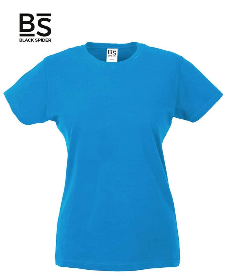 T-shirt Donna Manica Corta 150g Black Spider BSW150 23 T-shirt-Donna-Manica-Corta-150g-Black-Spider-BSW150-Turchese