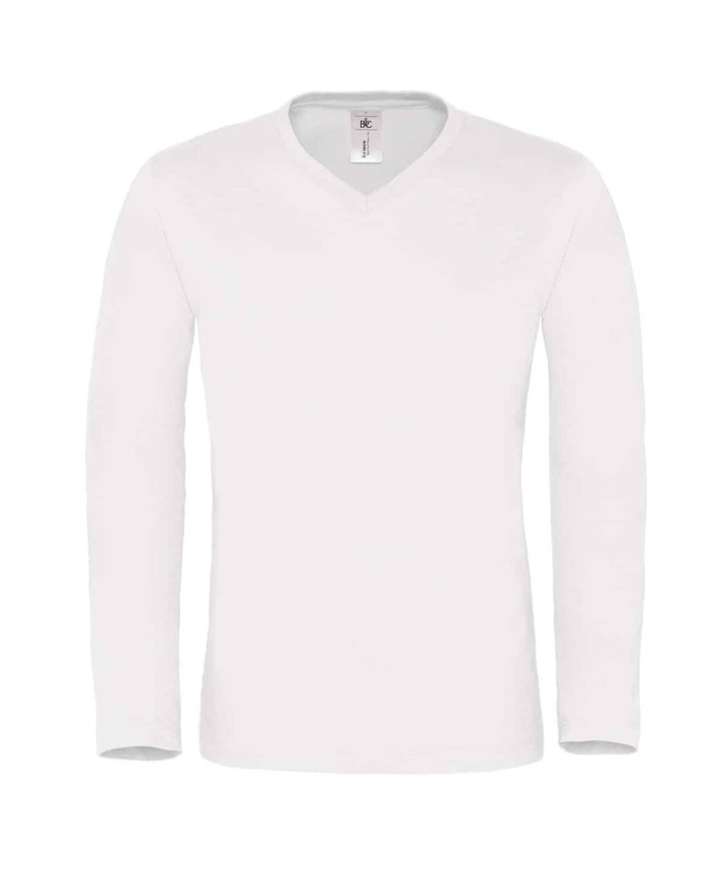 T-shirt uomo manica lunga collo V BCTM061 2 T-shirt uomo manica lunga collo V BCTM061
