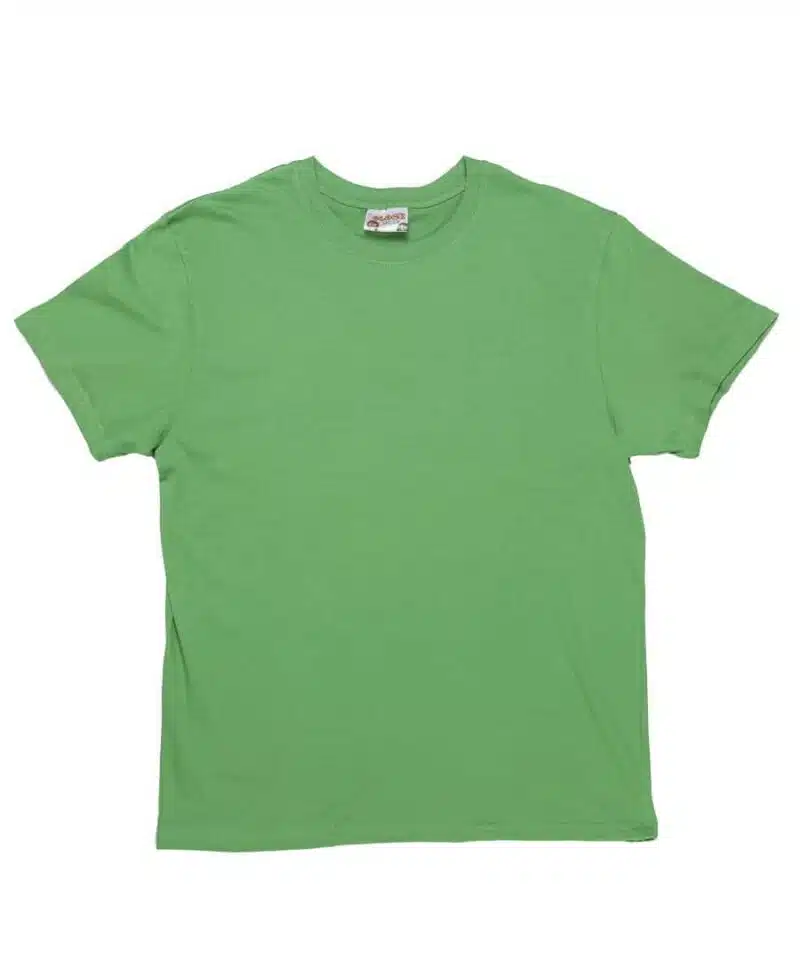 Tshirt Bambino Manica Corta Economica BSK150 Verde Prato