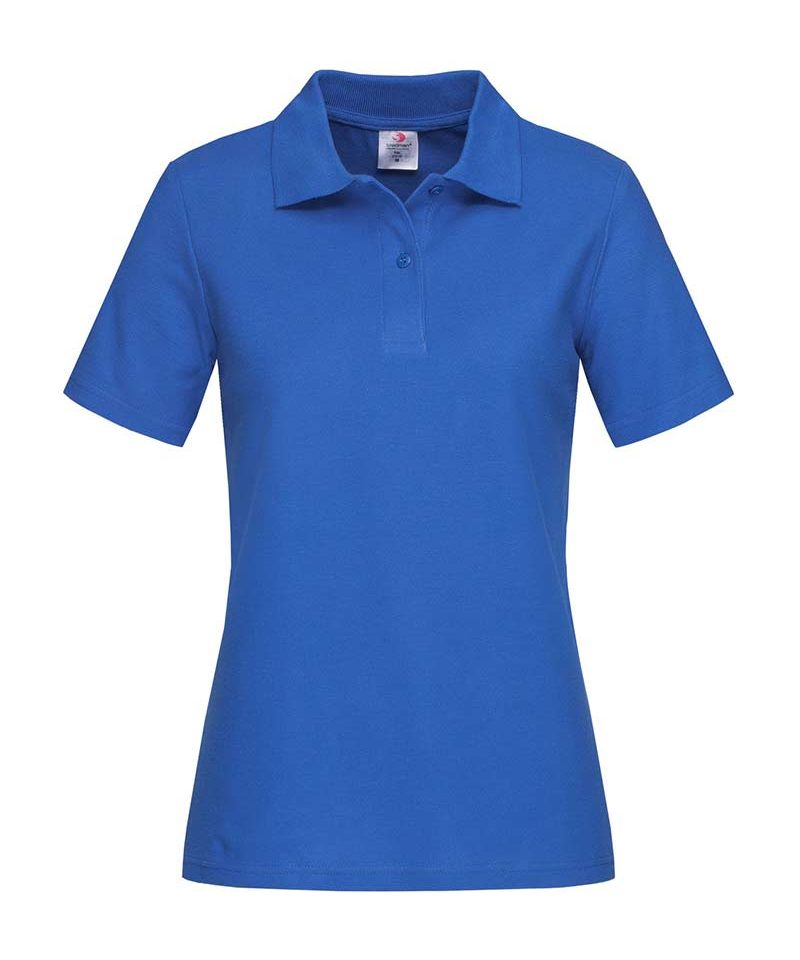 Polo Donna Manica Corta 100% cotone Stedman ST3100 27 polo-Donna-manica-corta-Stedman-ST3100-blu-royal
