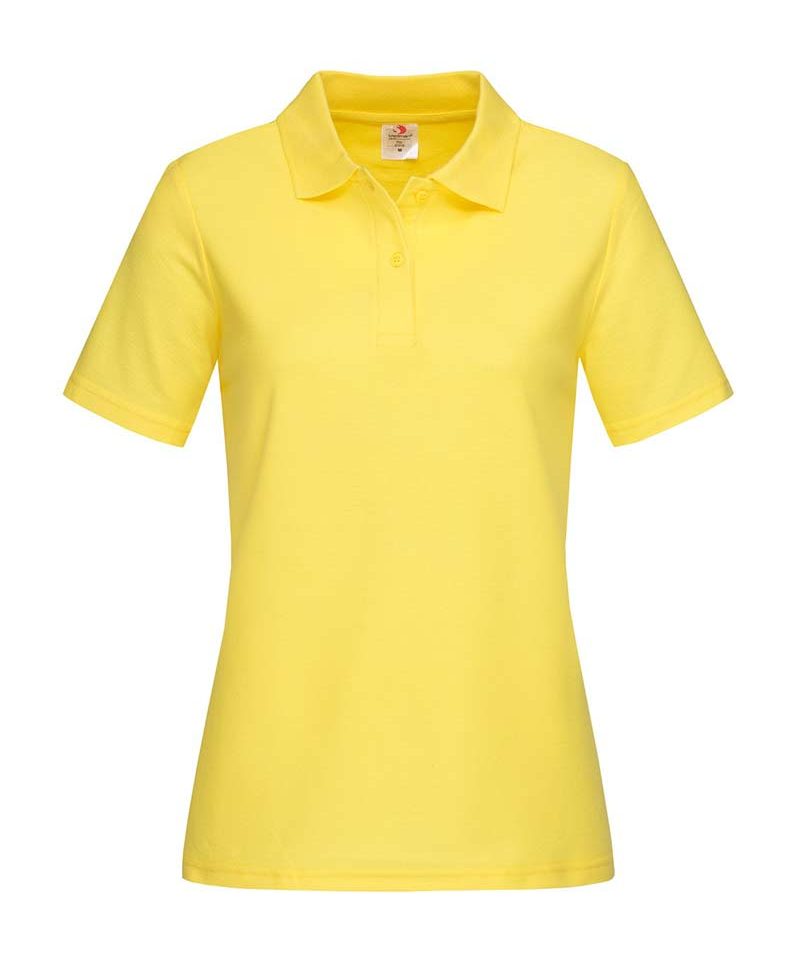 Polo Donna Manica Corta 100% cotone Stedman ST3100 25 polo-Donna-manica-corta-Stedman-ST3100-giallo