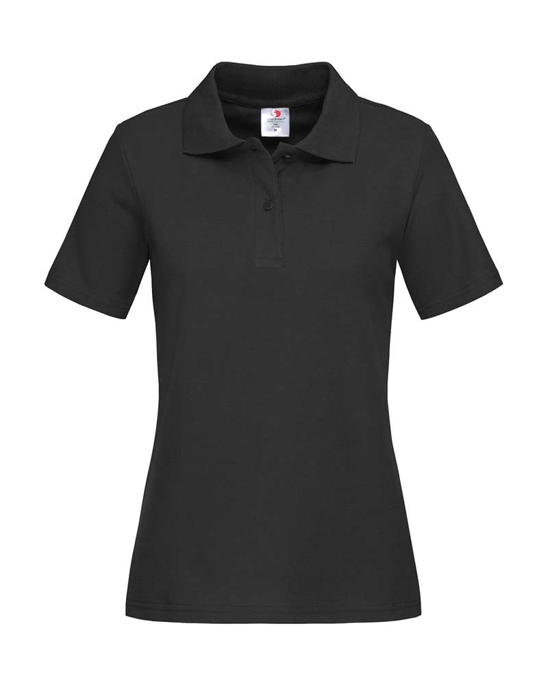 Polo Donna Manica Corta 100% cotone Stedman ST3100 8 polo-Donna-manica-corta-Stedman-ST3100-nero