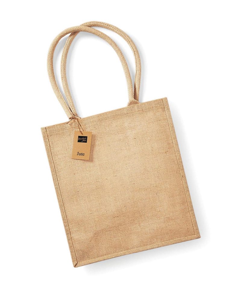 Shopper in Juta 36x41x17cm Westford Mill W409 11 Borsa Shopper in Juta Laminata 36x41x17cm W409 shot