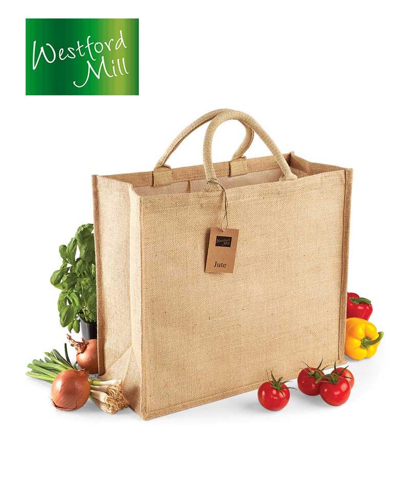 Borsa in Juta Maxi 45x39x21cm Westford Mill W408