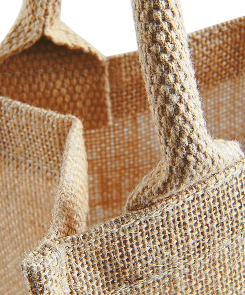 Borsa in Juta quadrata 30x30x19 cm Westford Mill W413