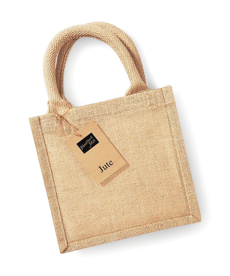 Shopper in Juta MINI 20x20x12cm Westford Mill W411 8 Shopper in Juta MINI 20x20x12cm Westford Mill W411