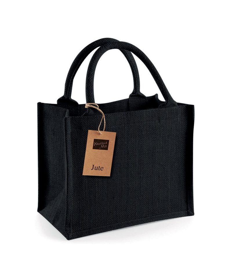 Borsa-in-Juta-Mini-Westford-Mill-26x22x14cm-W412-nero