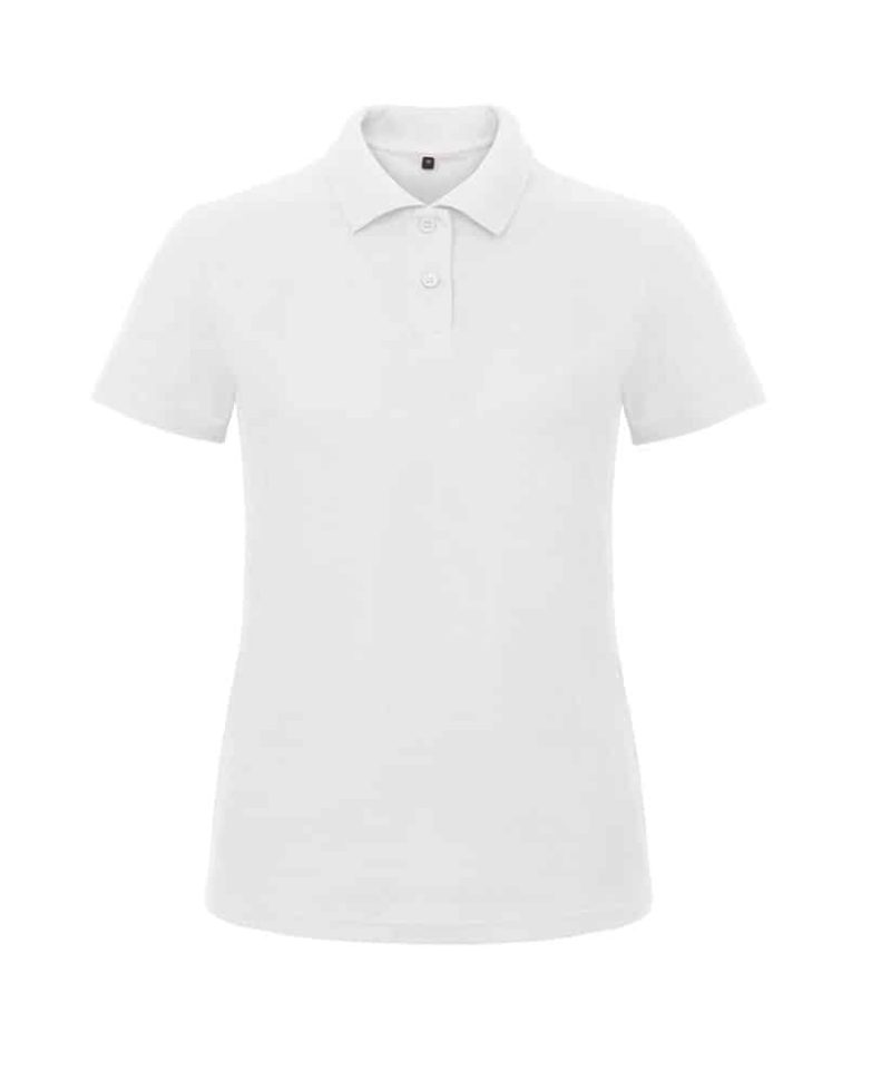 Polo Donna Basic Manica Corta B&C Collection BCPWI11 42 Polo Donna Basic Manica Corta B&C Collection BCPWI11 Bianco