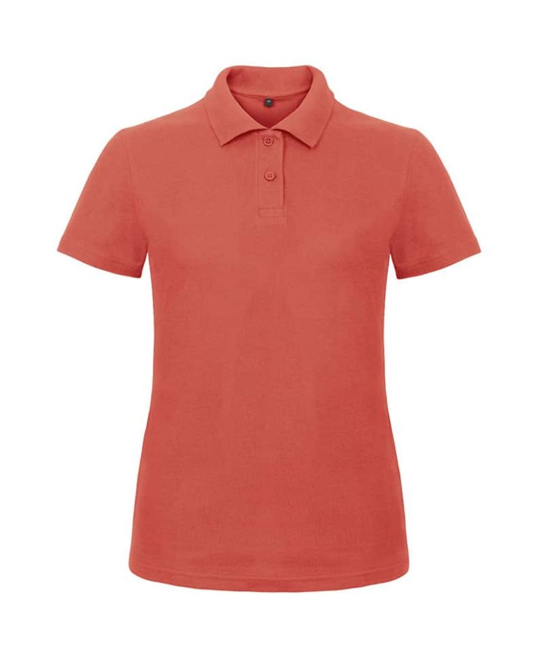 Polo Donna Basic Manica Corta B&C Collection BCPWI11 38 Polo Donna Basic Manica Corta B&C Collection BCPWI11 Corallo