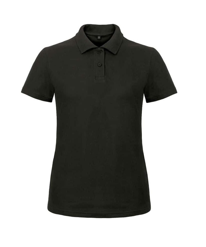 Polo Donna Basic Manica Corta B&C Collection BCPWI11 nero