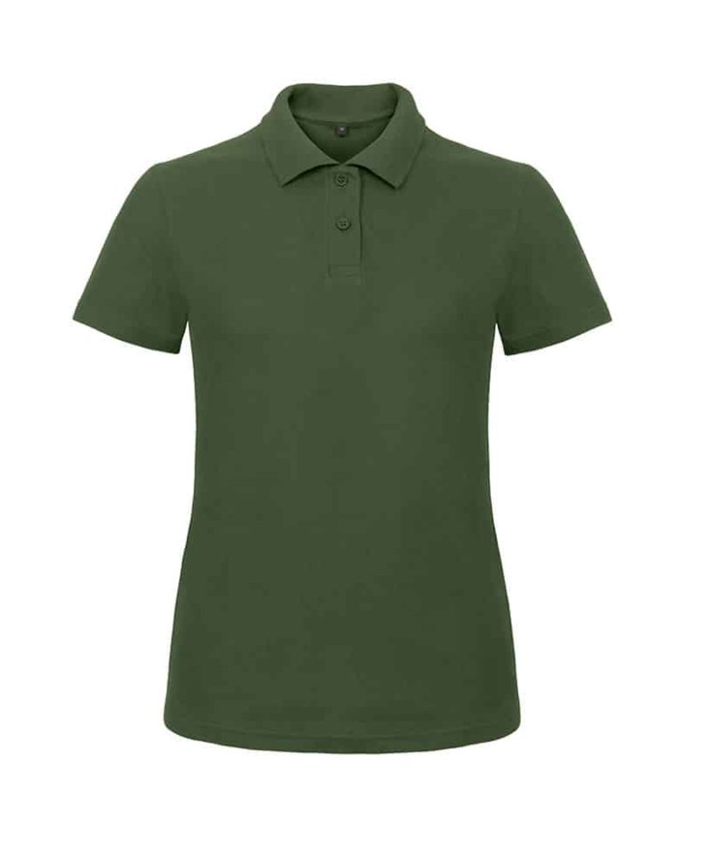 Polo Donna Basic Manica Corta B&C Collection BCPWI11 Verde bottiglia
